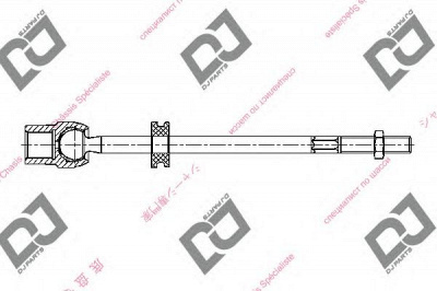 DJ PARTS dr1125 -  Осевой шарнир, рулевая тяга